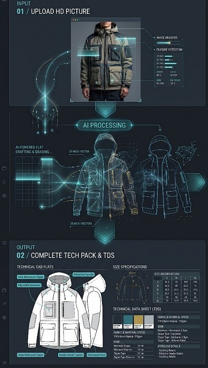 Transform HD image to full Teck Pack